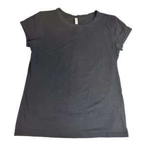 Babaton Short-Sleeve Crewneck Tee - Black - size L